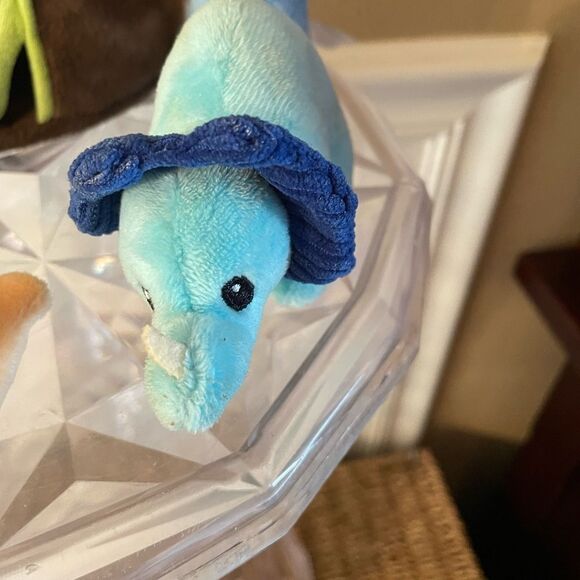 Ebba My Dinosaur Friends Multicolored Plush Dinosaur Set in Volcano Carry Case - Picture 5 of 15